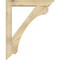 Ekena Millwork Legacy Traditional Rough Sawn Bracket w/ Offset Brace, Douglas Fir, 6"W x 34"D x 42"H BKT0604X34X42LEC01RDF - alternate 2